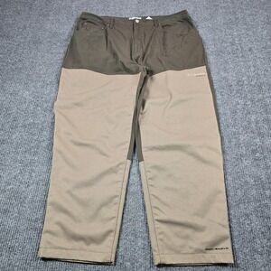Columbia‎ PHG Pants Mens 44x30 Brown Tan Omni Shield Hunting Workwear Outdoor